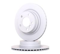 2x BOSCH Disque de frein Arrière pour BMW 1 5 portes (F20) 300mm 0 986 479 044