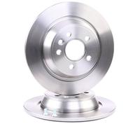 2x BOSCH Disque de frein Arrière pour FORD Focus Mk2 3/5 portes (DA, HCP, DP) 0