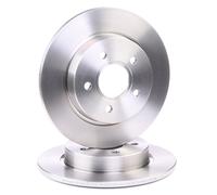 2x BOSCH Disque de frein Arrière pour FORD Focus Mk3 5 portes (DYB) 271mm 0 986