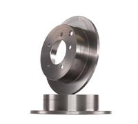 2x BOSCH Disque de frein Arrière pour MITSUBISHI Lancer VIII Berline (CYA, CZA)