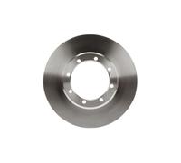 2x BOSCH Disque de frein Arrière pour OPEL Movano B Van (X62) 302mm