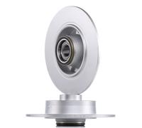 2x BOSCH Disque de frein Arrière pour RENAULT Clio IV 3/5 portes (BH) 260mm