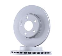 2x BOSCH Disque de frein Avant convient pour MERCEDES-BENZ Classe A (W176) 280mm