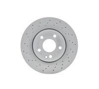 2x BOSCH Disque de frein Avant convient pour MERCEDES-BENZ Classe A (W176) 295mm