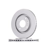 2x BOSCH Disque de frein Avant convient pour PEUGEOT 206 3/5 portes (2A/C) 266mm