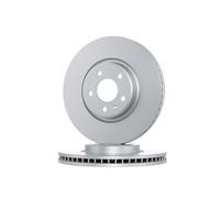 2x BOSCH Disque de frein Avant pour AUDI A4 B8 Avant (8K5) Q5 (8RB) 320mm 0 986