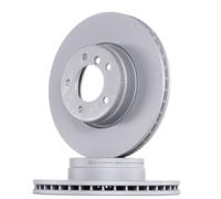 2x BOSCH Disque de frein Avant pour BMW 5 Berline (E60) 5 Touring (E61) 324mm 0