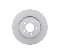 2x BOSCH Disque de frein Avant pour BMW 5 Berline (E60) 5 Touring (E61) 348mm 0