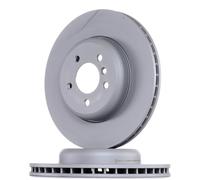 2x BOSCH Disque de frein Avant pour BMW 5 Berline (F10) 5 Touring (F11) 348mm 0