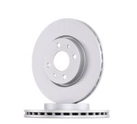 2x BOSCH Disque de frein Avant pour FIAT 500 3 portes (312) 257,2mm