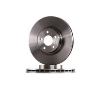 2x BOSCH Disque de frein Avant pour FIAT 500L (351, 352) 284mm 0 986 479 558