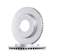 2x BOSCH Disque de frein Avant pour FIAT Fullback Pick-up (502, 503) 294mm