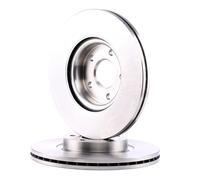 2x BOSCH Disque de frein Avant pour FORD Focus Mk2 3/5 portes (DA, HCP, DP) 0