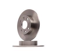 2x BOSCH Disque de frein Avant pour RENAULT Twingo I 3 portes (C06) 237,8mm 0