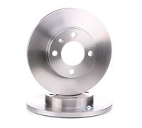 2x BOSCH Disque de frein Avant pour VW Golf II 3/5 portes (19E, 1G1) Vento (1H2)