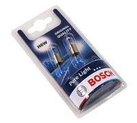 2X BOSCH Pure Light Ampoule 12V 6W H6W BAX9S