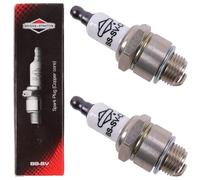 2x bougies d'allumage pour moteurs Briggs & Stratton : BS-SV 992300 992300C 802592S RJ1