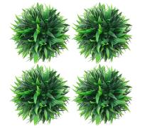 2x Boules de Buis Artificielles 20 cm Fausse Plante Décoration Jardin vidaXL