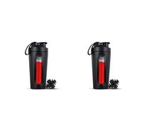 2X Bouteilles Shaker pour MéLanges de ProtéInes. le Shaker à ProtéInes en Acier Inoxydable Ne Reste Pas Froid/Chaud, Tasses Shaker en MéTal avec