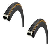 2x Boyau 700 X 23 Vittoria Rally Noir/Beige 220tpi 310g Vélo Course Route Boyaux Multicolore