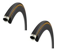 2x Boyau 700 X 23 Vittoria Rally Noir/Beige 220tpi 310g Vélo Course Route Boyaux Multicolore