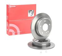 2x BREMBO 08.4738.21 Disque de frein Arrière 258mm