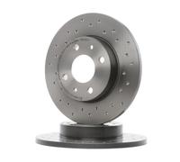 2x BREMBO 08.5085.31 Disque de frein Arrière 240mm