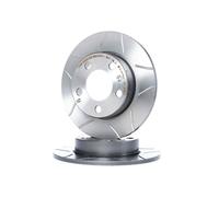 2x BREMBO 08.7165.75 Disque de frein Arrière pour VW Polo Schrägheck (6R1, 6C1)