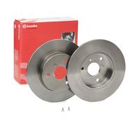 2x BREMBO 08.8163.10 Disque de frein pour KIA BESTA Bus pour SMART CABRIO (450)