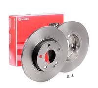 2x BREMBO 08.8679.11 Disque de frein Avant 276mm