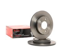 2x BREMBO 08.A029.11 Disque de frein Arrière pour MAZDA 3 (BL) 3 (BK) 5 (CR19)