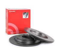 2x BREMBO 08.A537.11 Disque de frein Arrière pour VOLVO V70 III (135) 302mm