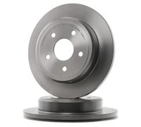 2x BREMBO 08.A863.11 Disque de frein Arrière pour JEEP Commander (XK, XH) 320mm