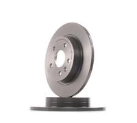 2x BREMBO 08.B357.11 Disque de frein Arrière pour OPEL Mokka / Mokka X (J13)