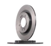 2x BREMBO 08.C250.11 Disque de frein Arrière pour HYUNDAI i30 (GD) 284mm