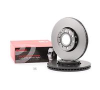 2x BREMBO 09.5745.21 Disque de frein Avant pour VW PASSAT (3B2) 288mm