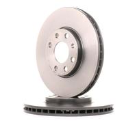 2x BREMBO 09.7628.11 Disque de frein Avant pour OPEL Astra G CC (T98) 256mm