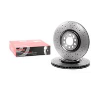 2x BREMBO 09.7880.1X Disque de frein Avant pour VW Polo Schrägheck (6R1, 6C1)