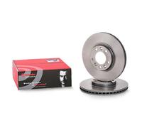2x BREMBO 09.8303.11 Disque de frein Avant convient pour PEUGEOT 407 (6D) 283mm