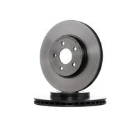 2x BREMBO 09.8665.11 Disque de frein Avant pour FORD MONDEO III (B5Y) 300mm