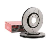 2x BREMBO 09.8760.75 Disque de frein pour OPEL Crossland X (P17) 283mm