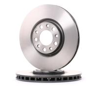 2x BREMBO 09.9363.21 Disque de frein Avant pour FIAT 500X (334) 305mm