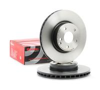 2x BREMBO 09.9481.11 Disque de frein Avant 312mm