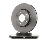2x BREMBO 09.9574.11 Disque de frein Avant pour HYUNDAI ix35 (LM, EL, ELH) 280mm