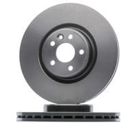 2x BREMBO 09.9586.11 Disque de frein Avant pour VOLVO V70 III (135) S60 II (134)