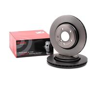 2x BREMBO 09.9590.11 Disque de frein Arrière pour BMW 3 Limousine (E46) 320mm
