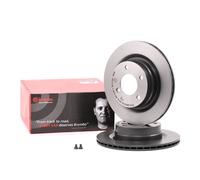 2x BREMBO 09.9793.11 Disque de frein Arrière pour BMW 1 Schrägheck (F20) 300mm