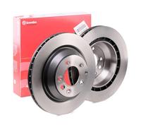 2x BREMBO 09.9871.11 Disque de frein Arrière pour VW Touareg (7LA, 7L6, 7L7)