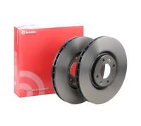 2x BREMBO 09.A185.11 Disque de frein Avant pour OPEL Corsa F MOKKA 302mm