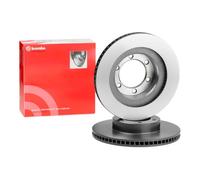 2x BREMBO 09.A204.11 Disque de frein Avant pour LEXUS GX I (J120) 338mm